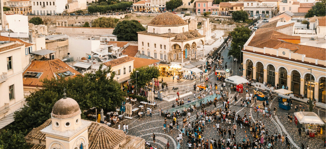 Φωτογραφία που δείχνει την Αθήνα